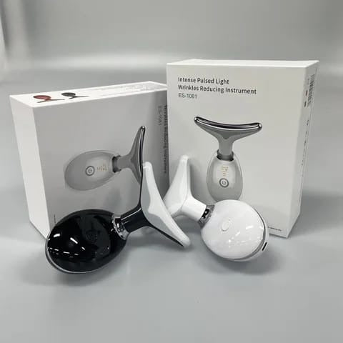 Rechargeable LED Facial And Neck Massager