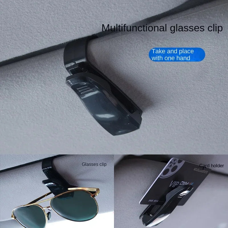 New Car Interior Accessories Car Eyeglass Frames Eyeglass Storage Clips Car Sunglasses Frames Car Accessories Easy To Install