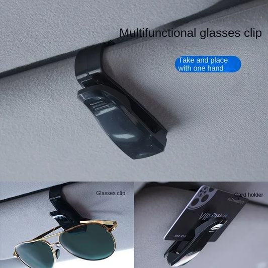 New Car Interior Accessories Car Eyeglass Frames Eyeglass Storage Clips Car Sunglasses Frames Car Accessories Easy To Install